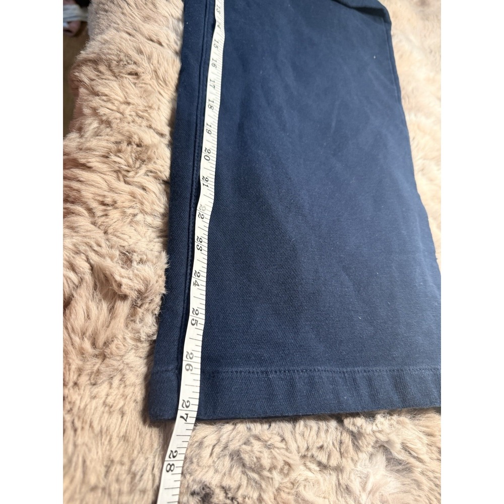 Style & Co Petite Small Navy Blue Wide Leg Crop Pants Chino Trousers Mid Rise 6P - Picture 5 of 5